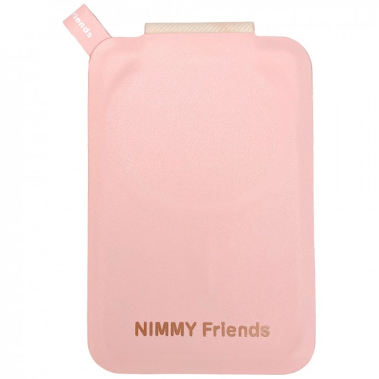 Magnetic phone wallet stand Nimmy New Big-Eye Cute Pets 2.0 Dog pink Magnetic phone wallet stand Nimmy New Big-Eye Cute Pets 2.0 Dog pink