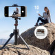 Magnetic smartphone holder with 4smarts photographic grip fill light and wireless control white Magnetic smartphone holder with 4smarts photographic grip fill light and wireless control white