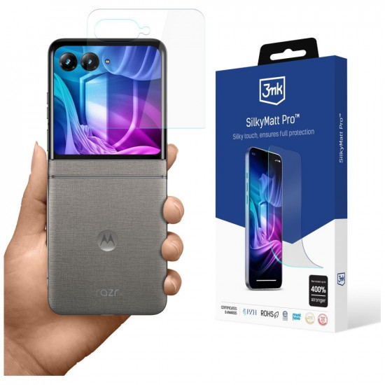 Matte 3MK Silky Matt Pro protective film for Motorola Razr 70