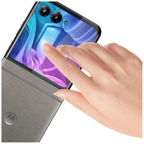 Matte 3MK Silky Matt Pro protective film for Motorola Razr 70