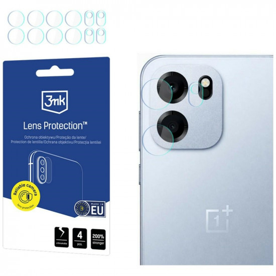 3MK Lens Protection Camera Lens Protector for OnePlus Nord CE6, 4 pcs.