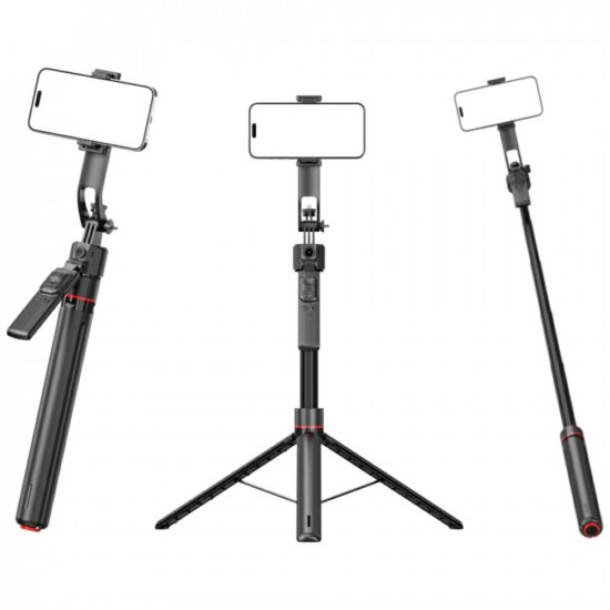 4smarts selfie stick tripod with 360° AI face tracking black 4smarts selfie stick tripod with 360° AI face tracking black