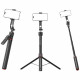 4smarts selfie stick tripod with 360° AI face tracking black 4smarts selfie stick tripod with 360° AI face tracking black