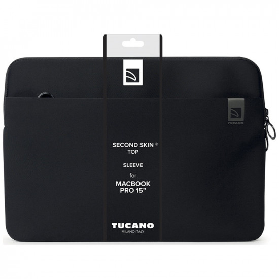 Laptop Bag Tucano Top Sleeve 15" for MacBook Pro black