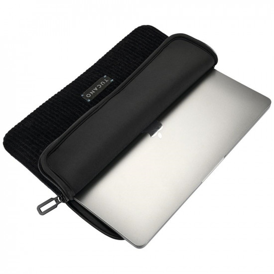 Laptop Bag Tucano Velluto 2 Sleeve 16" for MacBook black