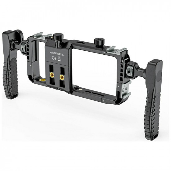 Universal video set for smartphone 4smarts with wireless remote black Universal video set for smartphone 4smarts with wireless remote black