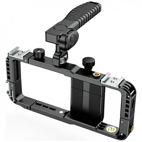 Universal video set for smartphone 4smarts with wireless remote black Universal video set for smartphone 4smarts with wireless remote black