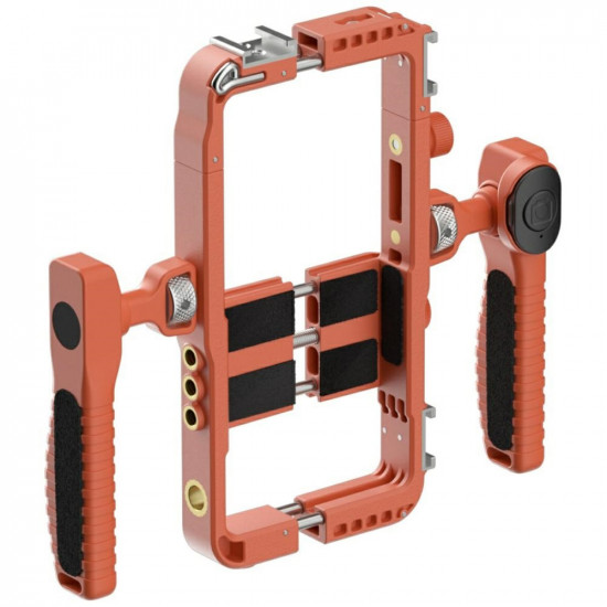 Universal video set for smartphone 4smarts with wireless remote orange Universal video set for smartphone 4smarts with wireless remote orange