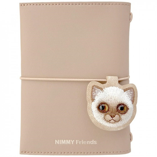 Notebook + pen Set 2-in-1 Nimmy New Big-Eye Cute Pets 2.0 Cat brown