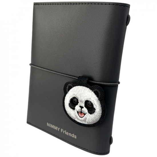 Notebook + pen Set 2-in-1 Nimmy New Big-Eye Cute Pets 2.0 Panda black