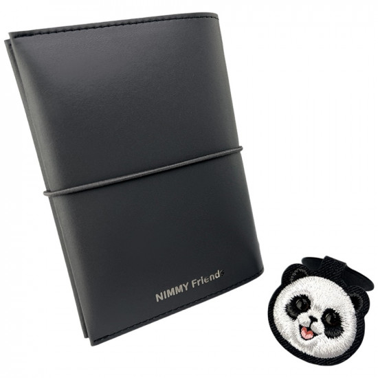 Notebook + pen Set 2-in-1 Nimmy New Big-Eye Cute Pets 2.0 Panda black