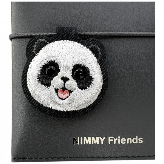 Notebook + pen Set 2-in-1 Nimmy New Big-Eye Cute Pets 2.0 Panda black
