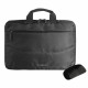Tucano Borsa Idea set: 13.3"/14" laptop bag + mouse black