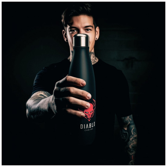 Diablo Chairs Insulated Bottle black