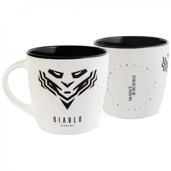 Diablo Chairs Mug white and black Diablo Chairs Mug white and black