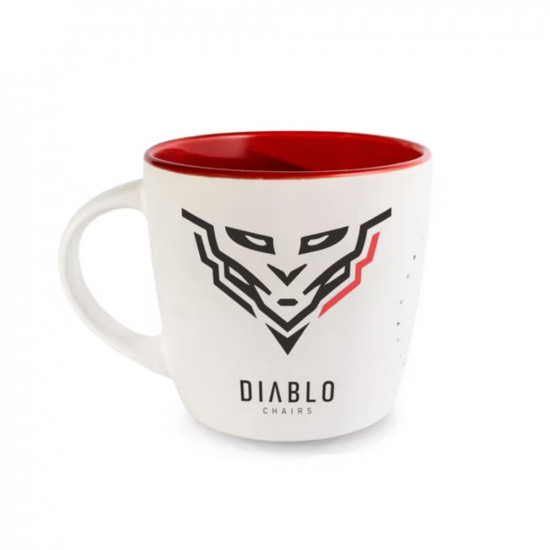 Diablo Chairs Mug white and red Diablo Chairs Mug white and red