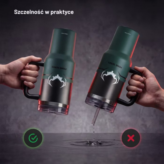 Diablo Gothic Insulated Mug with Handle green Diablo Gothic Insulated Mug with Handle green