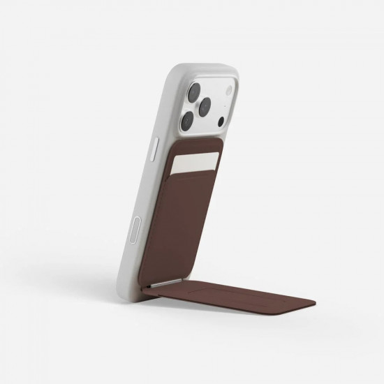 Moft Movas Snap Tripod MagSafe Magnetic Wallet and Phone Stand in misty black Moft Movas Snap Tripod MagSafe Magnetic Wallet and Phone Stand in misty black