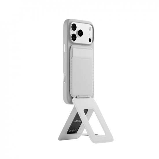 Moft Movas Snap Tripod MagSafe Magnetic Wallet and Phone Stand in misty cove Moft Movas Snap Tripod MagSafe Magnetic Wallet and Phone Stand in misty cove