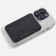 Moft Movas Snap-On MagSafe Magnetic Wallet and Phone Stand black