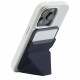 Moft Movas Snap-On MagSafe Magnetic Wallet and Phone Stand navy blue