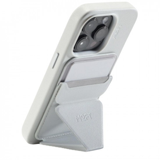 Moft Movas Snap-On MagSafe Magnetic Wallet and Phone Stand misty cove Moft Movas Snap-On MagSafe Magnetic Wallet and Phone Stand misty cove