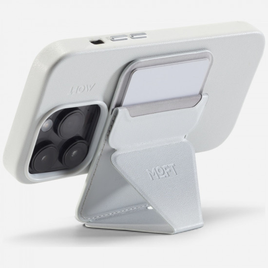 Moft Movas Snap-On MagSafe Magnetic Wallet and Phone Stand misty cove Moft Movas Snap-On MagSafe Magnetic Wallet and Phone Stand misty cove
