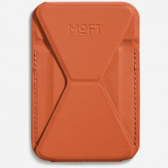 Moft Movas Snap-On MagSafe Magnetic Wallet and Phone Stand sunrise