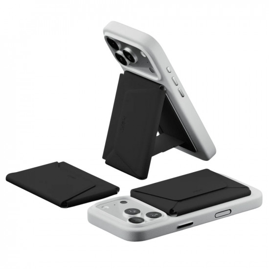 Moft Agile Travel MagSafe Magnetic Wallet for Tripod in black