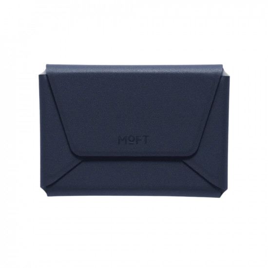 Moft Agile Travel MagSafe Magnetic Wallet for Tripod in navy blue