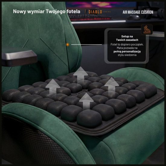 Diablo Chairs Air Massage Massage Mat Diablo Chairs Air Massage Massage Mat