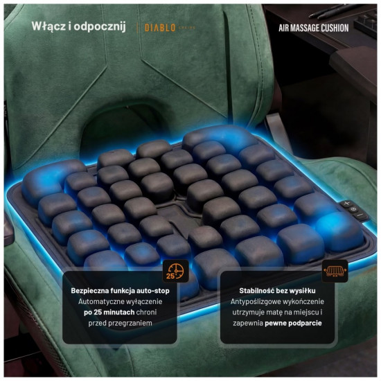 Diablo Chairs Air Massage Massage Mat Diablo Chairs Air Massage Massage Mat