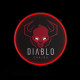 Diablo LED Neon for a gaming room Diablo LED Neon for a gaming room