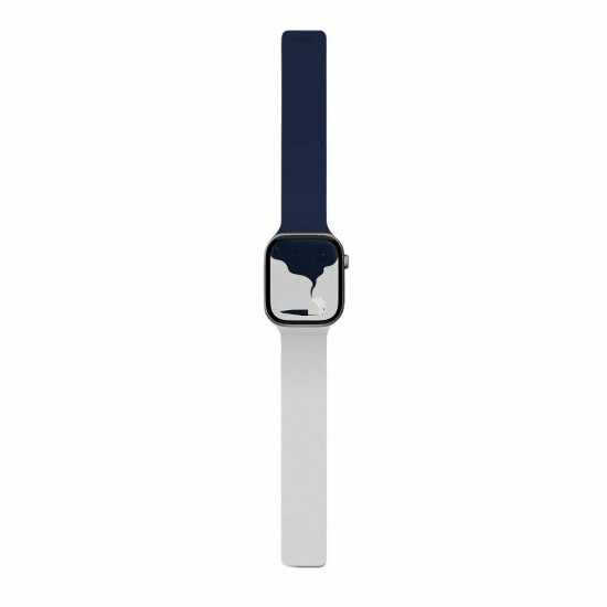 Moft Snap Duo Strap for Apple Watch 1-5/6/7/8/9/10/11/SE/SE 2/SE 3 (38/40/41/42 mm) navy blue/misty Moft Snap Duo Strap for Apple Watch 1-5/6/7/8/9/10/11/SE/SE 2/SE 3 (38/40/41/42 mm) navy blue/misty