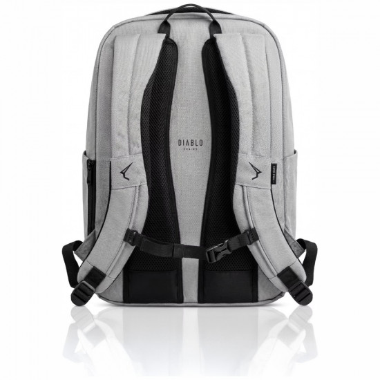 Diablo Chairs Prime Multifunctional Laptop Backpack black gray