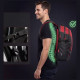 Diablo Chairs Multifunctional Laptop Backpack Prime black red Diablo Chairs Multifunctional Laptop Backpack Prime black red
