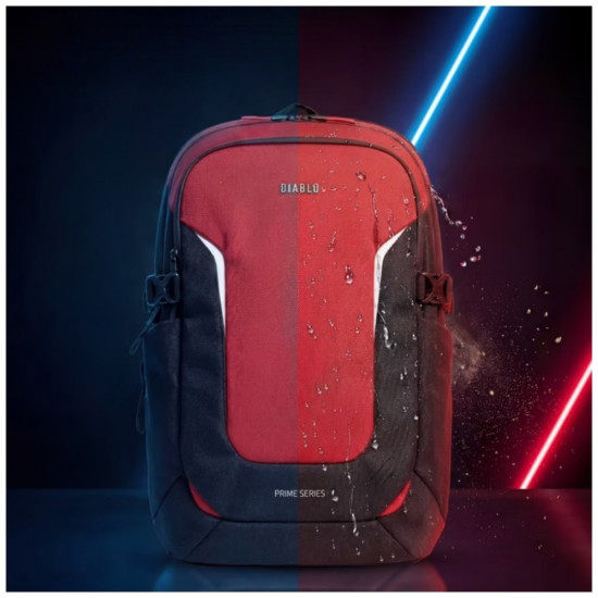 Diablo Chairs Multifunctional Laptop Backpack Prime black red Diablo Chairs Multifunctional Laptop Backpack Prime black red