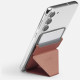 Moft Movas Self-Adhesive Wallet and Phone Stand brown