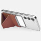 Moft Movas Self-Adhesive Wallet and Phone Stand brown