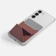 Moft Movas Self-Adhesive Wallet and Phone Stand brown