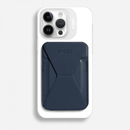 Moft X Mini Self-Adhesive Wallet and Phone Stand deep blue Moft X Mini Self-Adhesive Wallet and Phone Stand deep blue