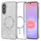 Techsuit Luxury Glitter MagSafe Samsung Galaxy A37 5G Silver Techsuit Luxury Glitter MagSafe Samsung Galaxy A37 5G Silver