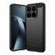 Techsuit Carbon Silicone Xiaomi 17T Black Techsuit Carbon Silicone Xiaomi 17T Black