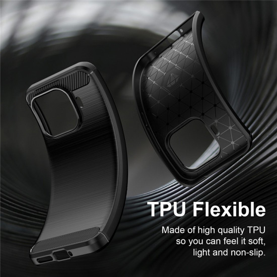 Techsuit Carbon Silicone Xiaomi 17T Pro Black