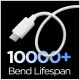 Spigen EB6015AC Essential USB-C to USB-A Cable 60W 150 cm White Spigen EB6015AC Essential USB-C to USB-A Cable 60W 150 cm White