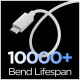 Spigen EB6015CC Essential USB-C Cable 60W 150 cm White