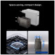 Spigen Essential EE472EU-GAN 47W 2xUSB-C Gunmetal Wall Charger Spigen Essential EE472EU-GAN 47W 2xUSB-C Gunmetal Wall Charger