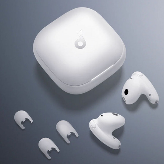 Anker Wireless Earbuds Soundcore Liberty Buds (D1200G21) Half in ear, Bluetooth 6.1, Adaptive ANC, 4 Mic, LDAC White Anker Wireless Earbuds Soundcore Liberty Buds (D1200G21) Half in ear, Bluetooth 6.1, Adaptive ANC, 4 Mic, LDAC White