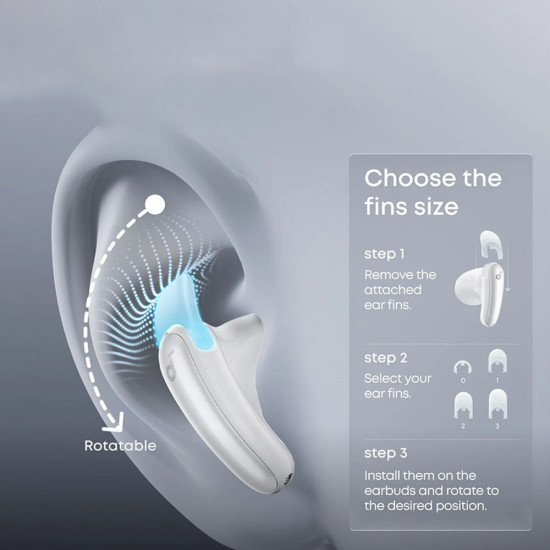 Anker Wireless Earbuds Soundcore Liberty Buds (D1200G21) Half in ear, Bluetooth 6.1, Adaptive ANC, 4 Mic, LDAC White Anker Wireless Earbuds Soundcore Liberty Buds (D1200G21) Half in ear, Bluetooth 6.1, Adaptive ANC, 4 Mic, LDAC White