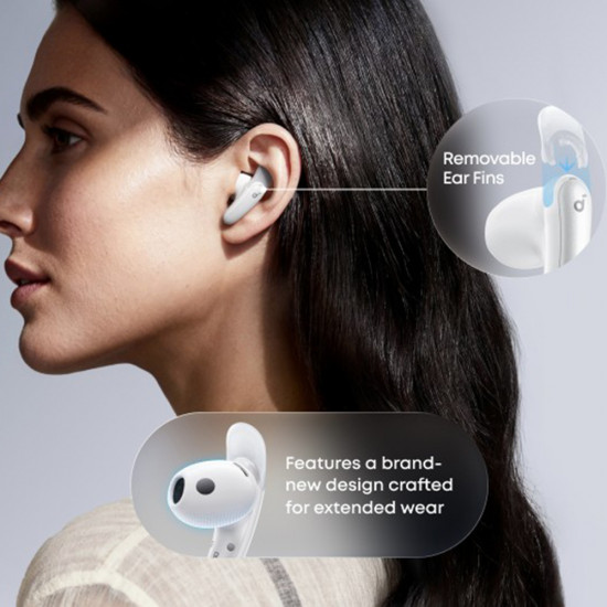 Anker Wireless Earbuds Soundcore Liberty Buds (D1200G21) Half in ear, Bluetooth 6.1, Adaptive ANC, 4 Mic, LDAC White Anker Wireless Earbuds Soundcore Liberty Buds (D1200G21) Half in ear, Bluetooth 6.1, Adaptive ANC, 4 Mic, LDAC White